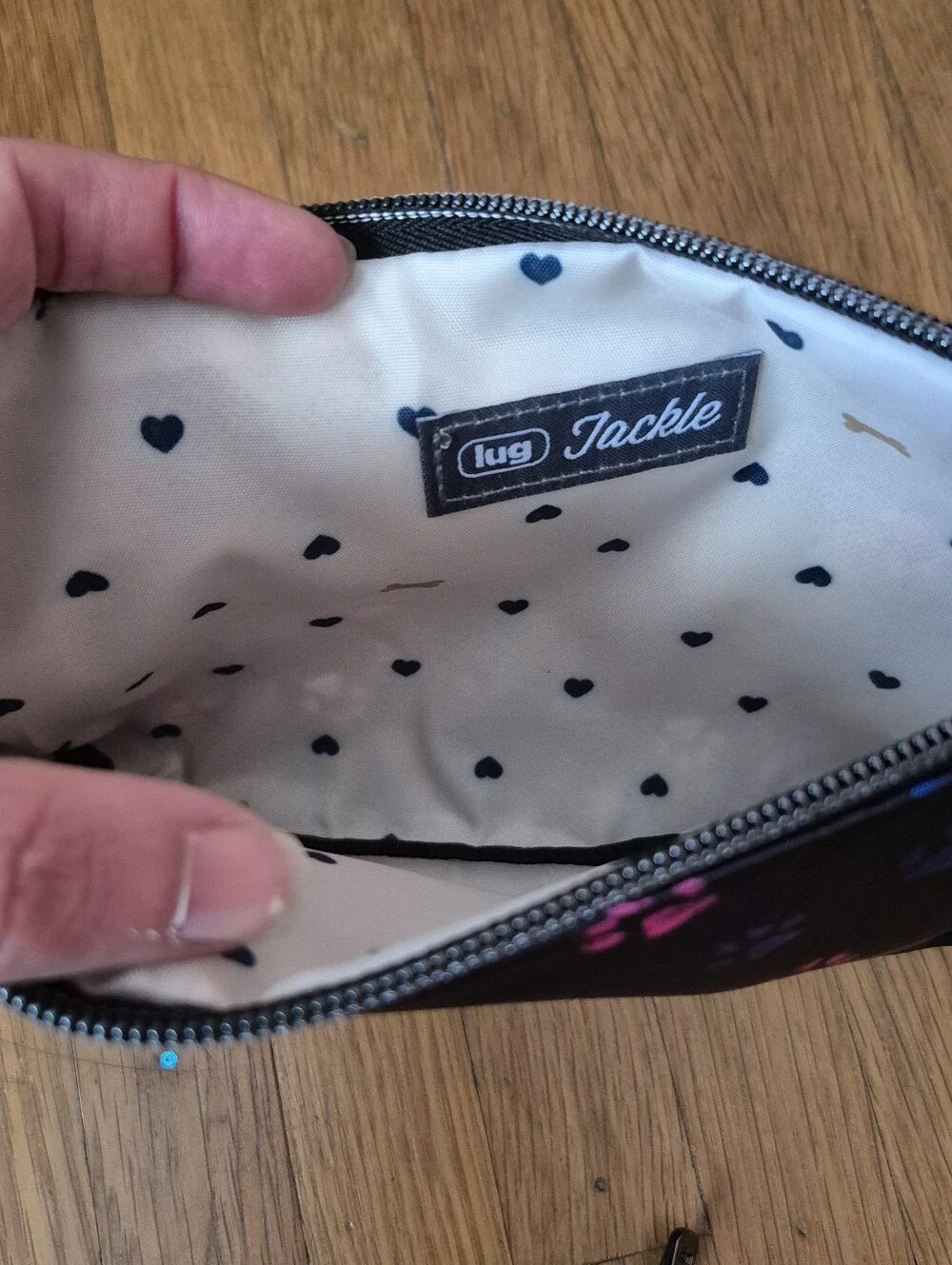 Lug Tackle Pouch Set In Paws Black NWOT